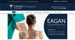 Desktop Screenshot of eaganchiropracticgroup.com